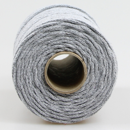 Mia Mote™ Petit Line Sznurek pleciony bawełniany 2mm Outlet CUT Basalt Grit