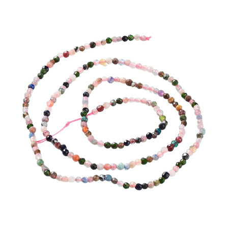 Agaty, Jadeity i inne mix kamieni naturalnych - siła różnorodności, energii i kreatywności - kula fasetowana 2mm