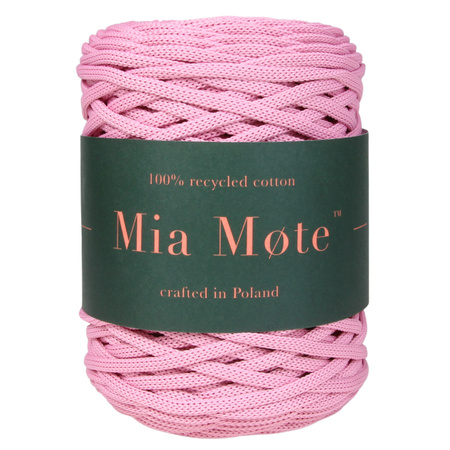 Mia Mote™ ByBag Line Sznurek Poliestrowy płaski bez rdzenia Morganite Różowy 3mm