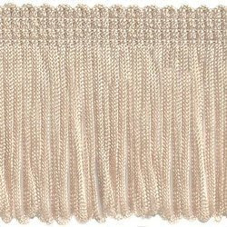 Frędzle Taneczne na Elastycznej Taśmie Taśma z frędzlami piasek 150mm