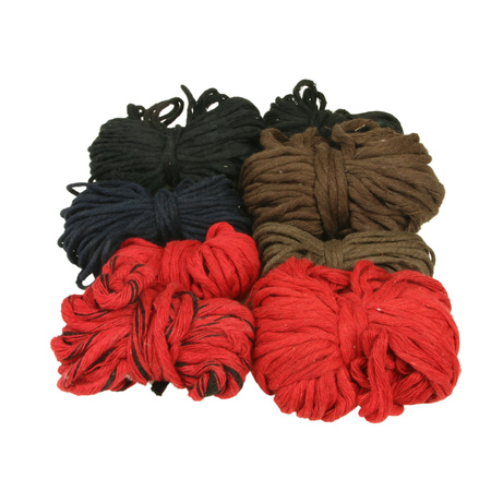 Outlet / Sznurek Bawełniany Skręcany / do Makramy / Classic Eco Line / mix / 2/3/5 mm / 200g [580]