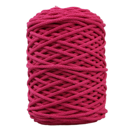 Sznurek bawełniany 5mm Lush Outlet CUT radiant orchid