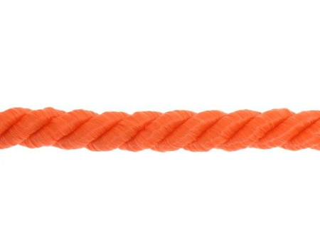 Sznur sznurek ozdobny skręcany orange 7mm