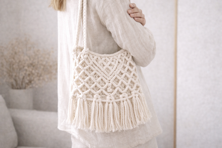 Mia Mote™ Thinny Line Sznurek bawełniany 3mm limestone