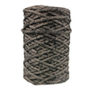 Sznurek poliestrowy płaski 5 mm bez rdzenia – do torebek i makramy, Czarny z Beżowym Ciemnym | Miraże Ombre Sunstone | Mia Mote™ ByBag