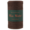 Mia Mote™ Classic Line Sznurek bawełniany skręcany do makramy 2mm Andalusite