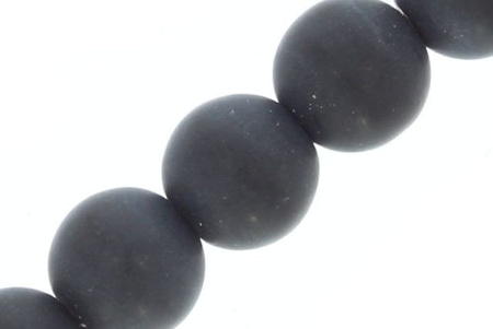 Kamień Jubilerski Onyks Matowy Kula 8mm
