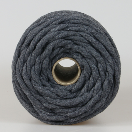 Mia Mote™ Lavish Line Sznurek bawełniany skręcany do makramy smoky quartz 5mm