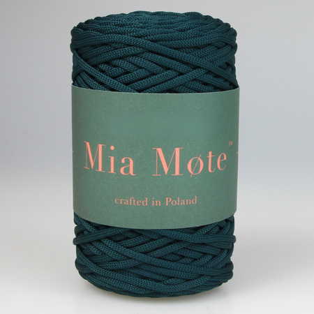 Mia Mote™ ByBag Line Sznurek Poliestrowy matowy płaski bez rdzenia zielony 3mm