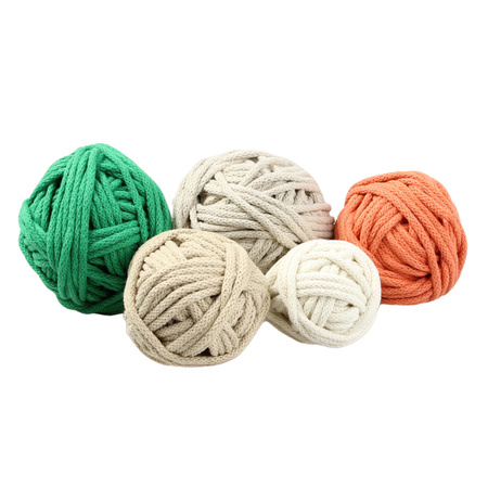 Outlet Thinny Line BALL CUT Sznurek bawełniany pleciony mix 5mm [459]