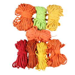 Outlet / Sznurek Bawełniany Skręcany / do Makramy / Classic Eco Line / mix / 2/3/5 mm / 200g