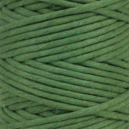 Mia Mote™ Classic Line Sznurek bawełniany skręcany do makramy 3mm fuchsyt