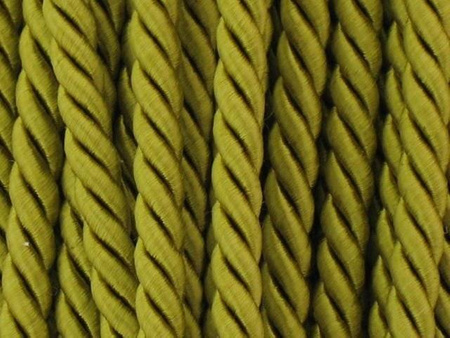 Sznur sznurek ozdobny dekoracyjny skręcany wiskozowy antyk 5mm