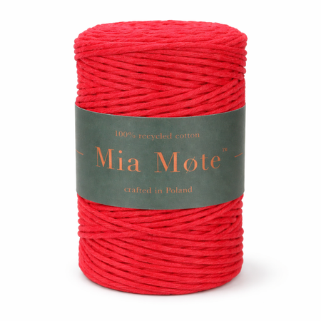  Mia Mote™ Classic Line Sznurek bawełniany skręcany do makramy 3mm krokoit