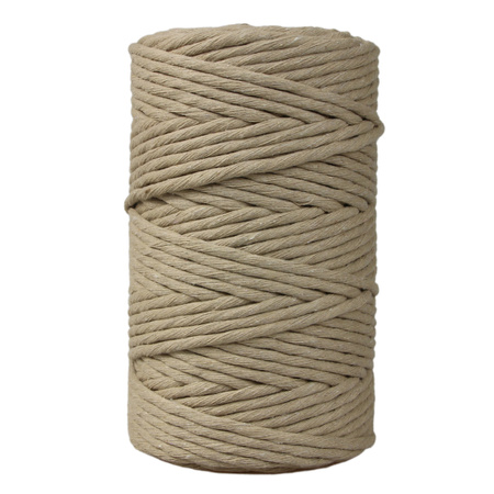Mia Mote™ Classic Line Sznurek bawełniany skręcany do makramy 5mm moonstone
