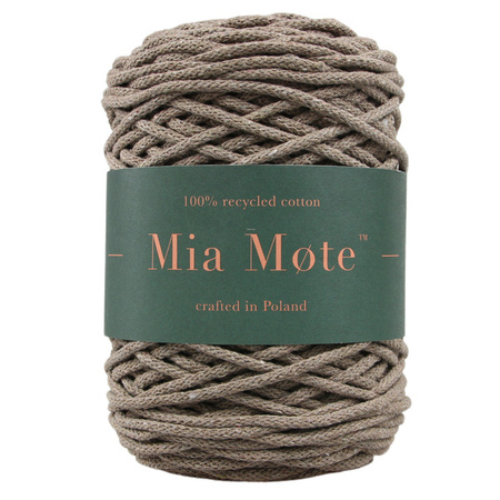 Mia Mote™ Thinny Line sznurek bawełniany 3mm deep sunstone