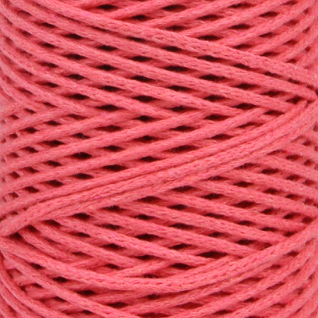 Mia Mote™ Petit Line Sznurek pleciony bawełniany 2mm Watermelon Crystal