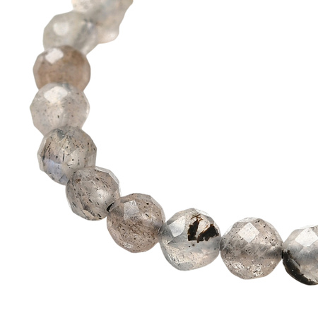 Labradoryt - kamień intuicji, ochrony i przemiany - kula fasetowana 3mm