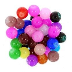 Koraliki Szklane Jadeitowe Jade 10mm