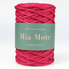 Mia Mote™ ByBag Line Sznurek Poliestrowy płaski bez rdzenia malinowy 5mm