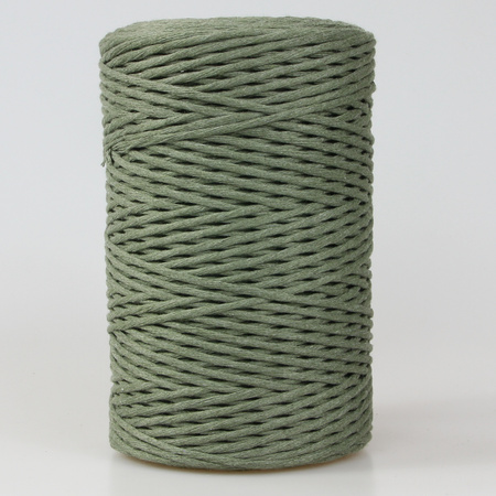 Mia Mote™ Classic Line Sznurek bawełniany skręcany do makramy 2mm Serpentin