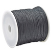 Sznurek Nylonowy 0.4mm do bransoletek kamieni Topliwy Czarny