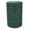 Mia Mote™ Classic Line Sznurek bawełniany skręcany do makramy 3mm emerald