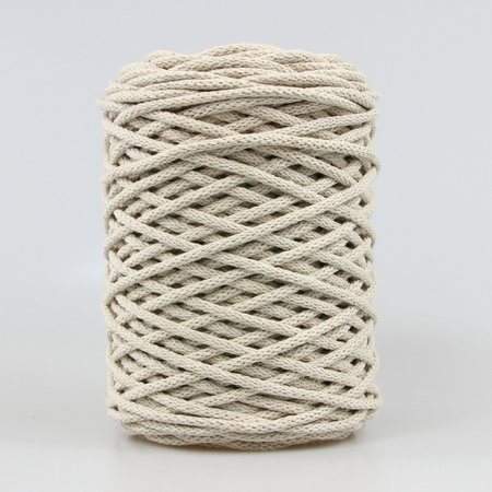 Mia Mote™ Thinny Line sznurek bawełniany 3mm ivory