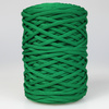 Sznurek poliestrowy płaski 5 mm bez rdzenia – do torebek i makramy, Zielony Trawa | Tsavoryt| Mia Mote™ ByBag