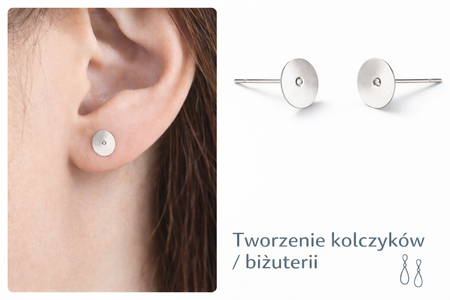 Sztyfty Stal Chirurgiczna 12x8mm