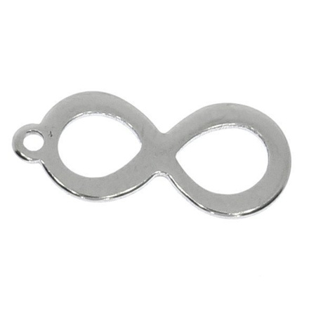 Zawieszka Stal Chirurgiczna Nieskończoność Infinity 19.5x8mm