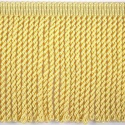 Frędzle na Taśmie Wiskozowe Skręcane Krem 120 mm