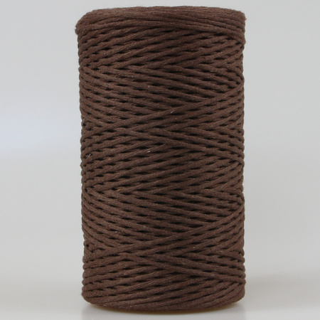 Mia Mote™ Classic Line Sznurek bawełniany skręcany do makramy 2mm Andalusite