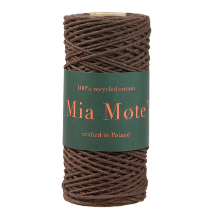 Mia Mote™ Petit Line OUTLET CUT  Sznurek pleciony bawełniany 2mm Andalusite
