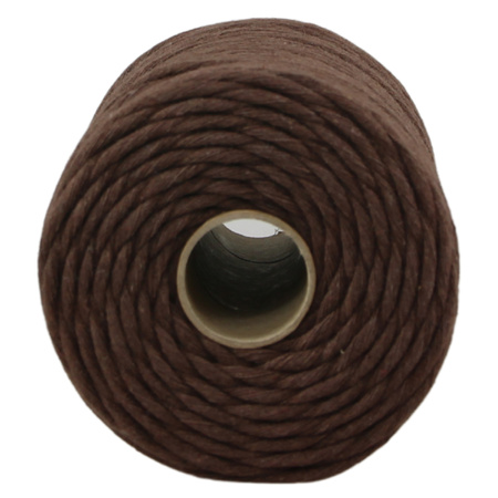 Mia Mote™ Classic Line Sznurek bawełniany skręcany do makramy 5mm Andalusite