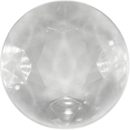 Kryształki Szlifowane Akrylowe Moneta 40x8 mm