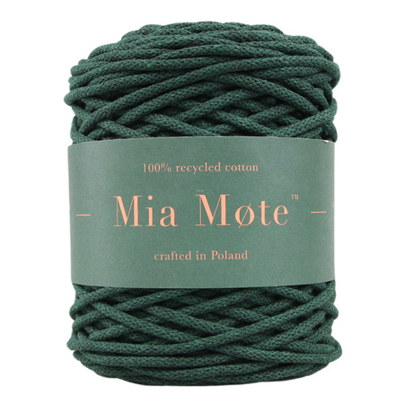 Mia Mote™ Basic Line sznurek bawełniany 5mm emerald