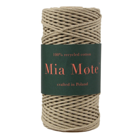 Mia Mote™ Petit Line Outlet CUT Sznurek bawełniany 2mm Moonstone