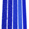 Koraliki Fasetowane Kryształki Szklane Rondelle Szafirowy 2.7x1.5mm