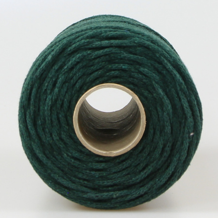 Mia Mote™ Petit Line Outlet CUT  Sznurek pleciony bawełniany 2mm Emerald
