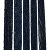 Koraliki Fasetowane Kryształki Szklane Rondelle Morski Granatowy 2.7x1.5mm