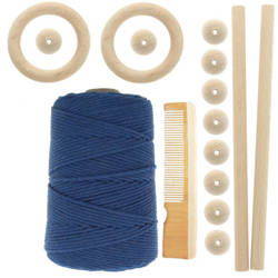Zestaw do makramy dla początkujących 3mm z akcesoriami