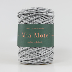 Mia Mote™ Thinny Line sznurek bawełniany 3mm flaxy river stone