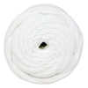 Sznurek poliestrowy płaski 5 mm bez rdzenia – do torebek i makramy, Biały | Chalk | Mia Mote™ ByBag