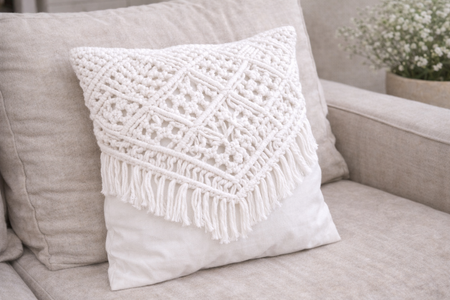 Mia Mote™ Basic Line sznurek bawełniany 5mm chalk