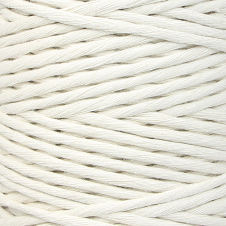 Sznurek bawełniany skręcany do makramy eco 3mm