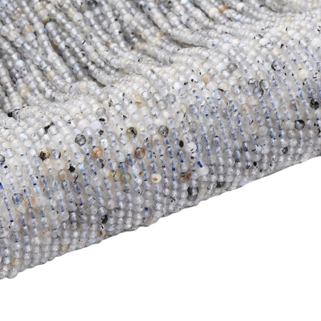 Labradoryt - kamień intuicji, ochrony i przemiany - kula fasetowana 2mm