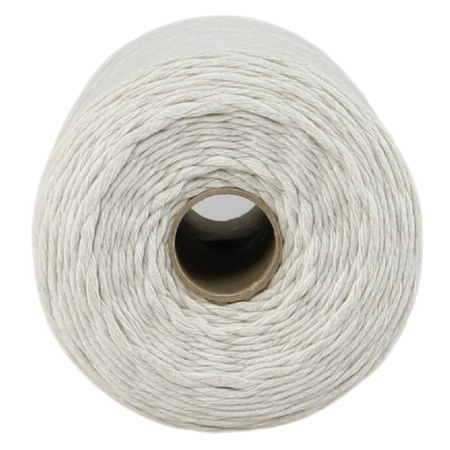 Mia Mote™ Classic Line Sznurek bawełniany skręcany do makramy 2mm ivory