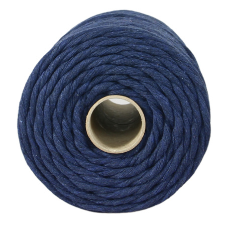 Mia Mote™ Classic Line Sznurek bawełniany skręcany do makramy Star Sapphire 5mm