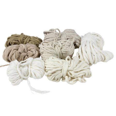 Outlet / Sznurek Bawełniany Skręcany / do Makramy / Classic Eco Line / mix / 2/3/5 mm / 200g [767]